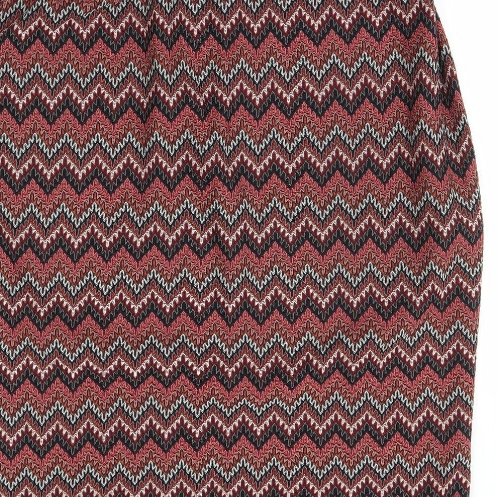 Dorothy Perkins Womens Multicoloured Geometric  Skort Skirt Size 18