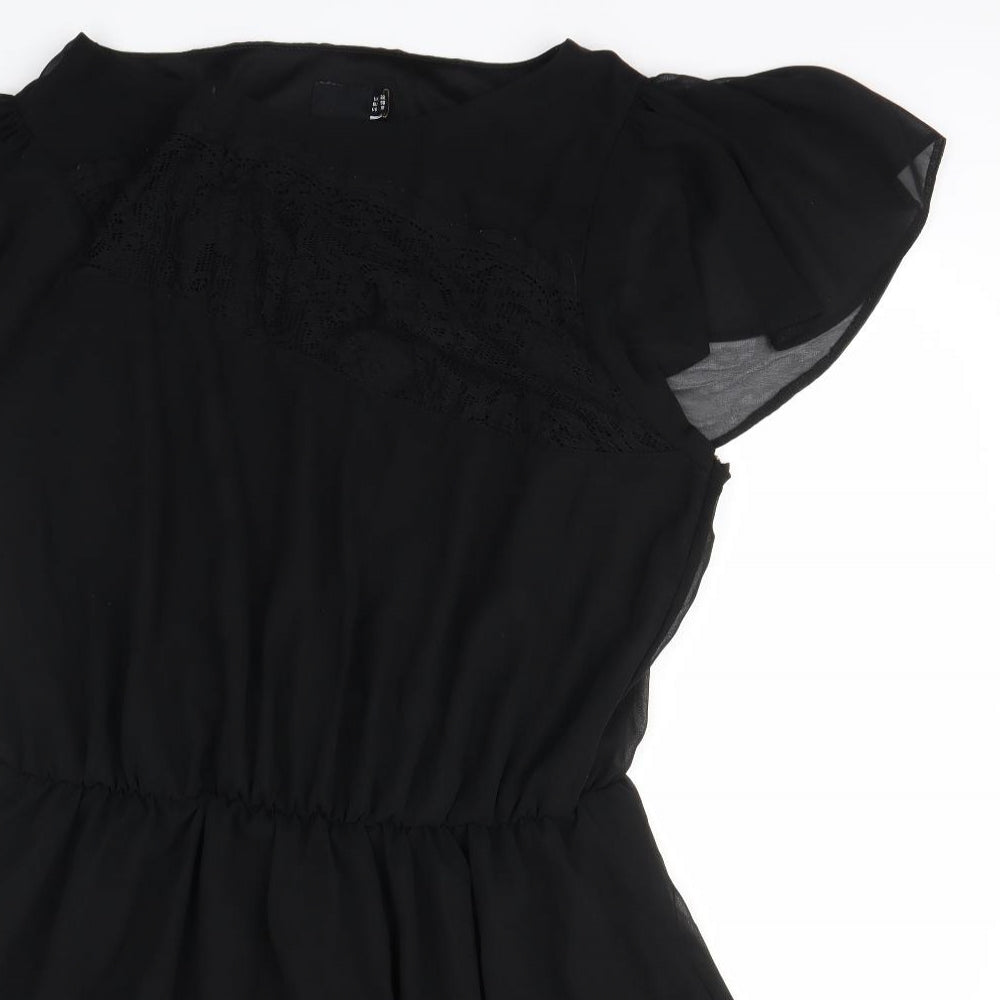 ASOS Curve Womens Black   Fit & Flare  Size 22