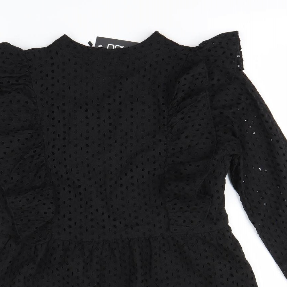 Boohoo Womens Black   Fit & Flare  Size 8