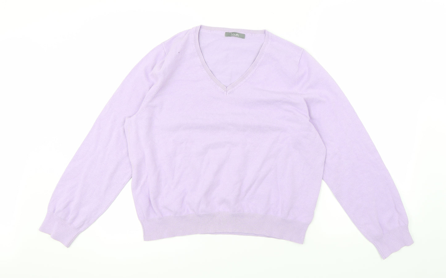 South Womens Purple   Pullover Jumper Size 20