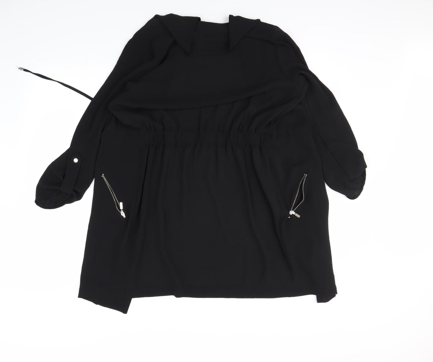 Select Womens Black   Jacket Coat Size 6