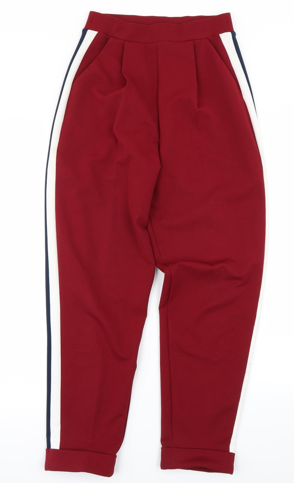 Miss Selfridge Womens Red   Trousers  Size 6 L27 in