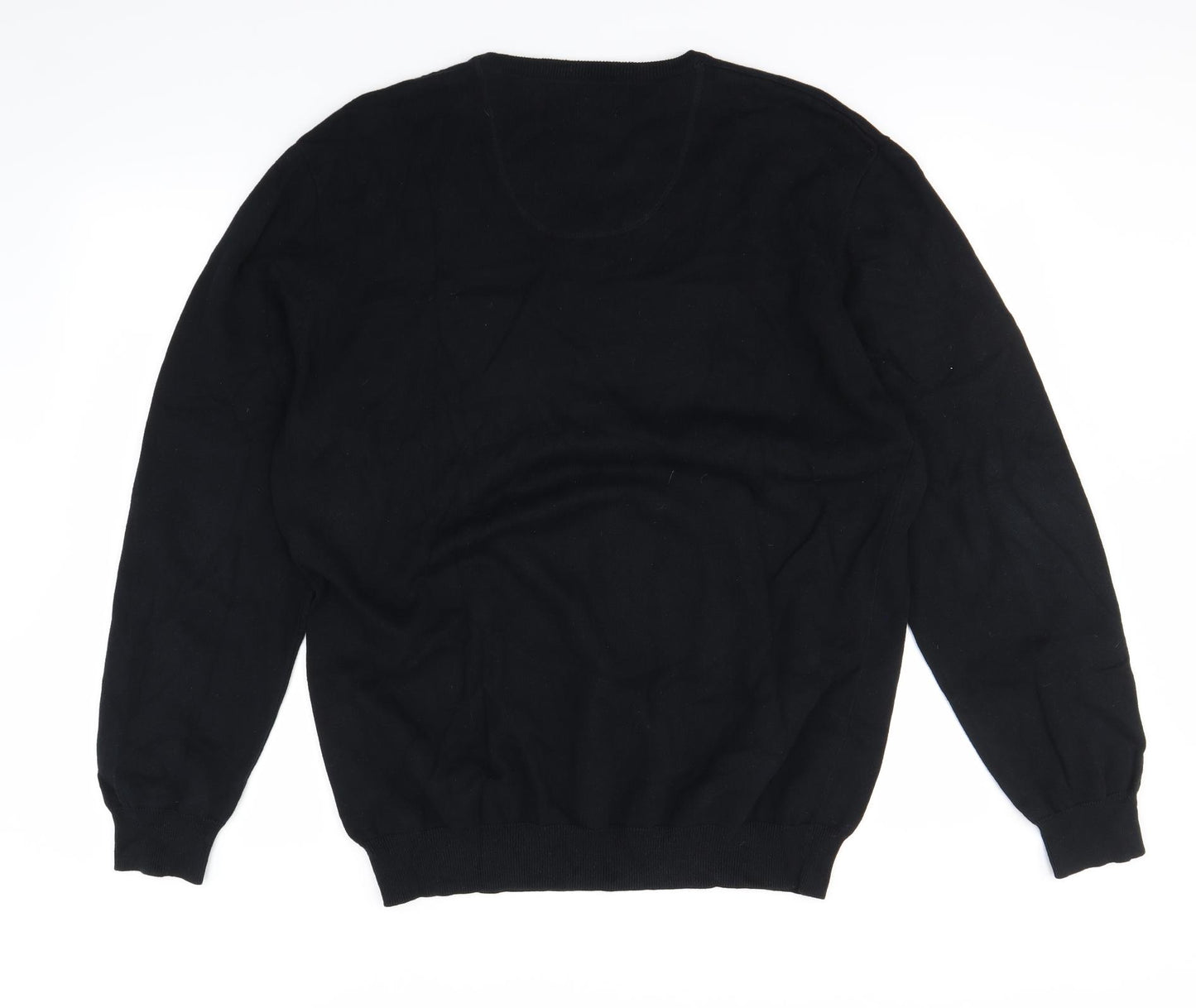 Greenwoods Mens Black   Pullover Jumper Size XL