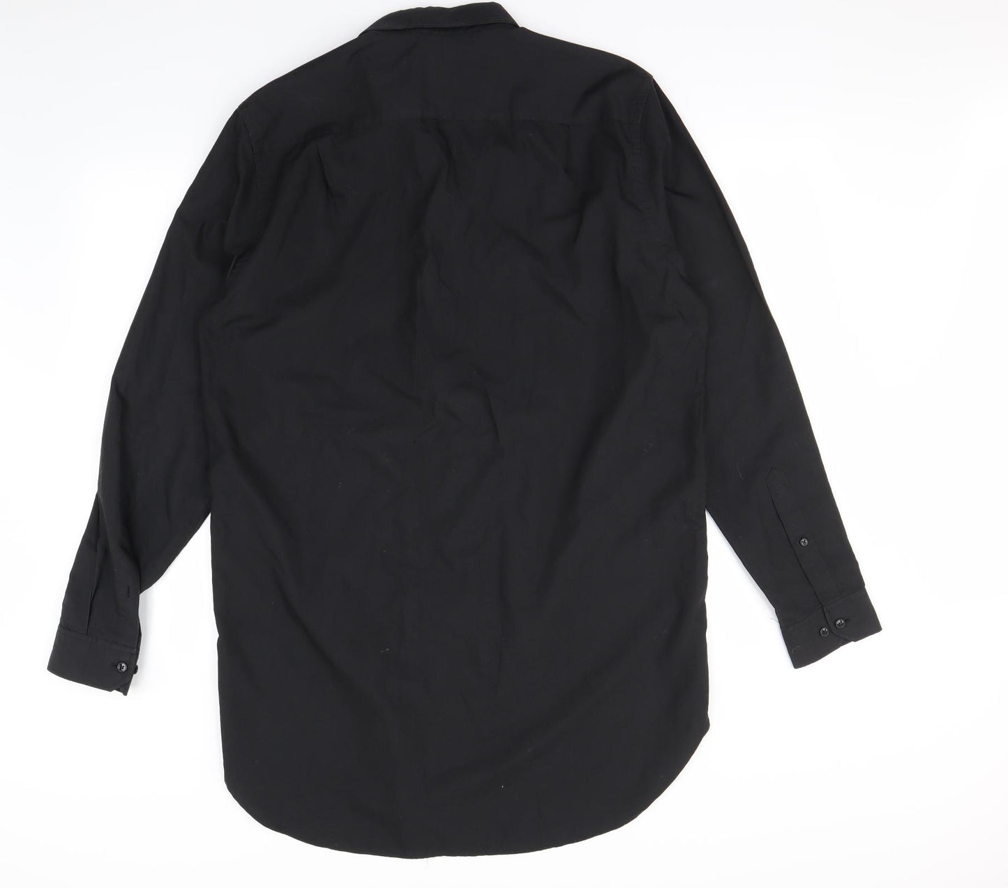 ASOS  Mens Black    Button-Up Size L