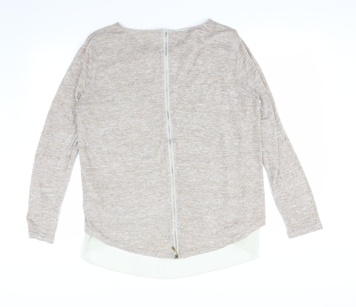 New Look Womens Beige   Pullover Jumper Size L