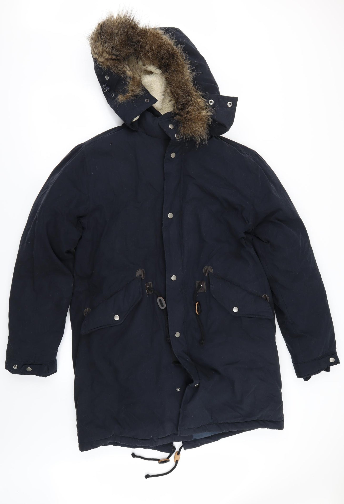 Asos  Mens Black   Puffer Jacket Coat Size M