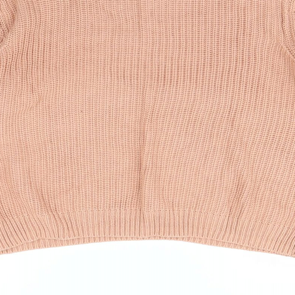 H&M Womens Orange   Pullover Jumper Size XL