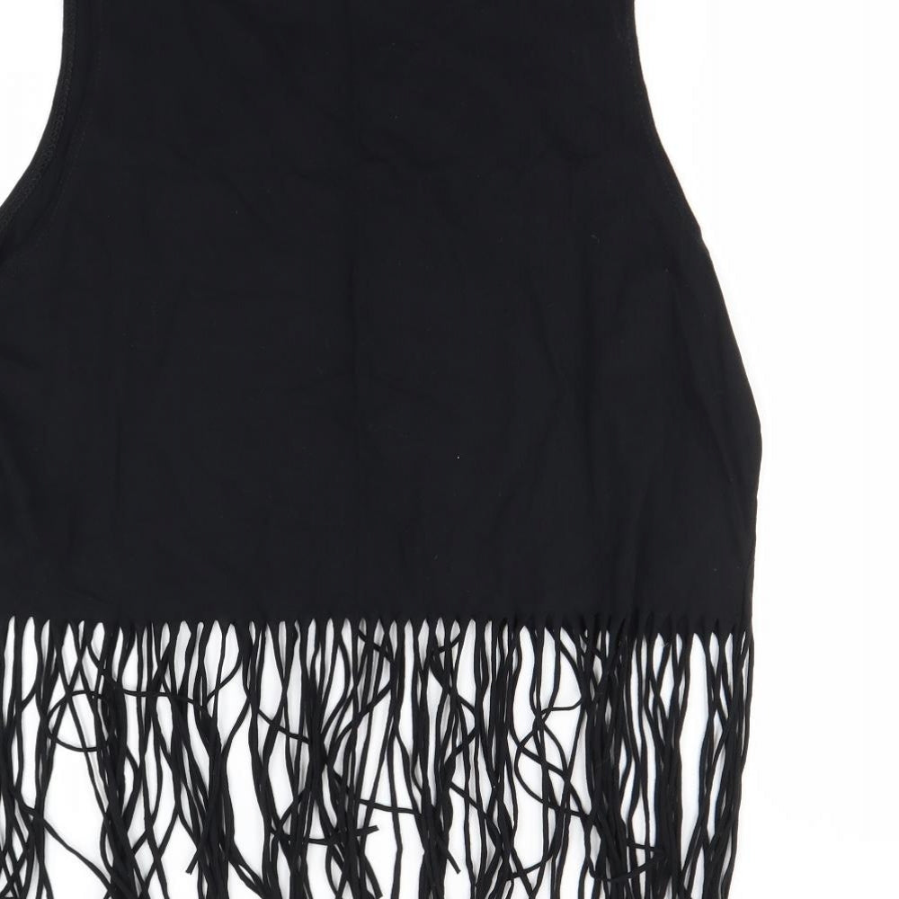 Boohoo Womens Black   Basic Tank Size 18