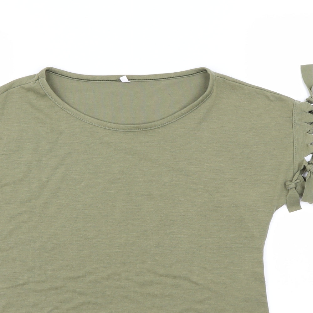 Preworn Womens Green   Basic T-Shirt Size M