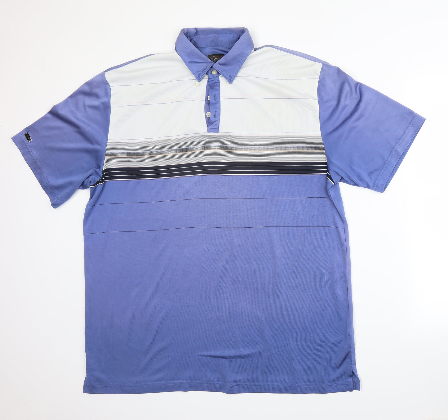 Greg Norman Mens Blue    Polo Size XL