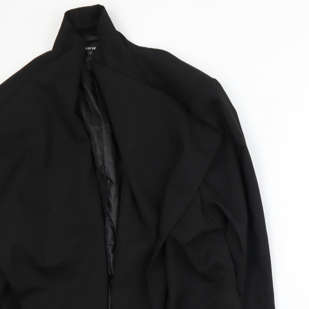 Samya Womens Black   Jacket Blazer Size 22
