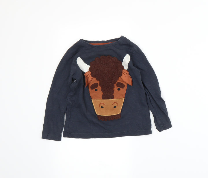 TU  Blue   Basic T-Shirt Size 12-18 Months