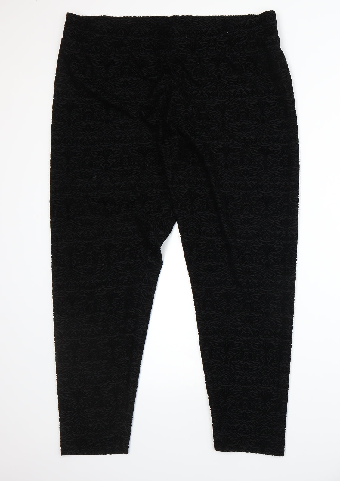 NEXT Womens Black   Trousers  Size 20 L27 in