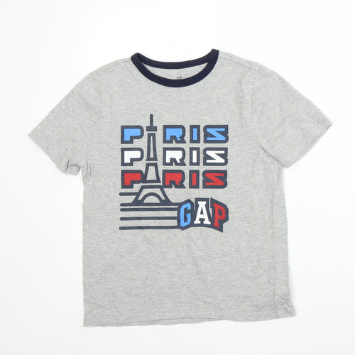 Gap Boys Grey   Basic T-Shirt Size M