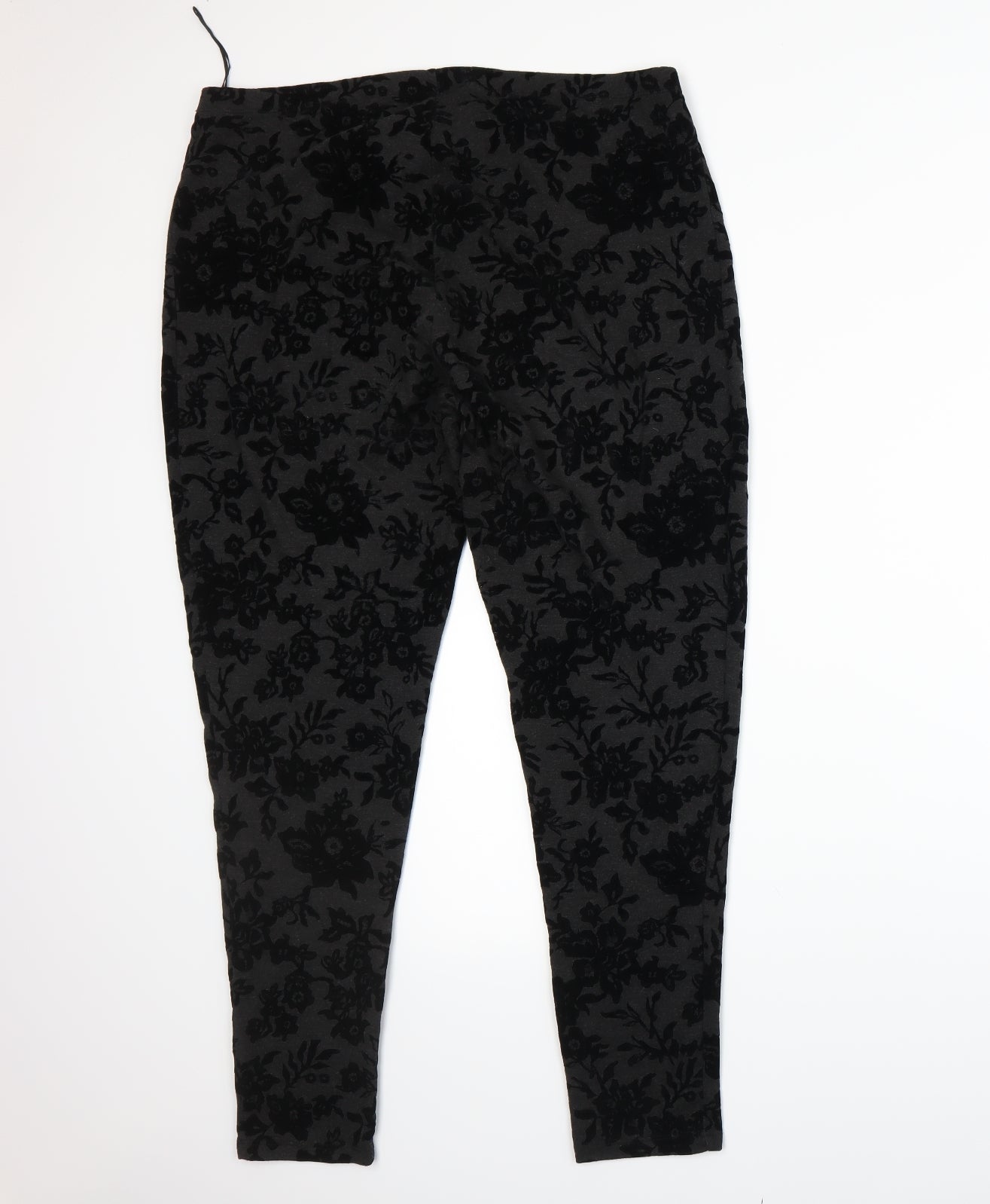 George Womens Black   Trousers  Size 20 L27 in