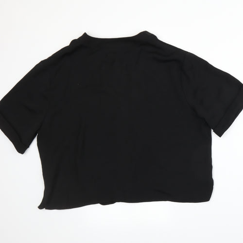 New Look Womens Black   Basic Blouse Size 14