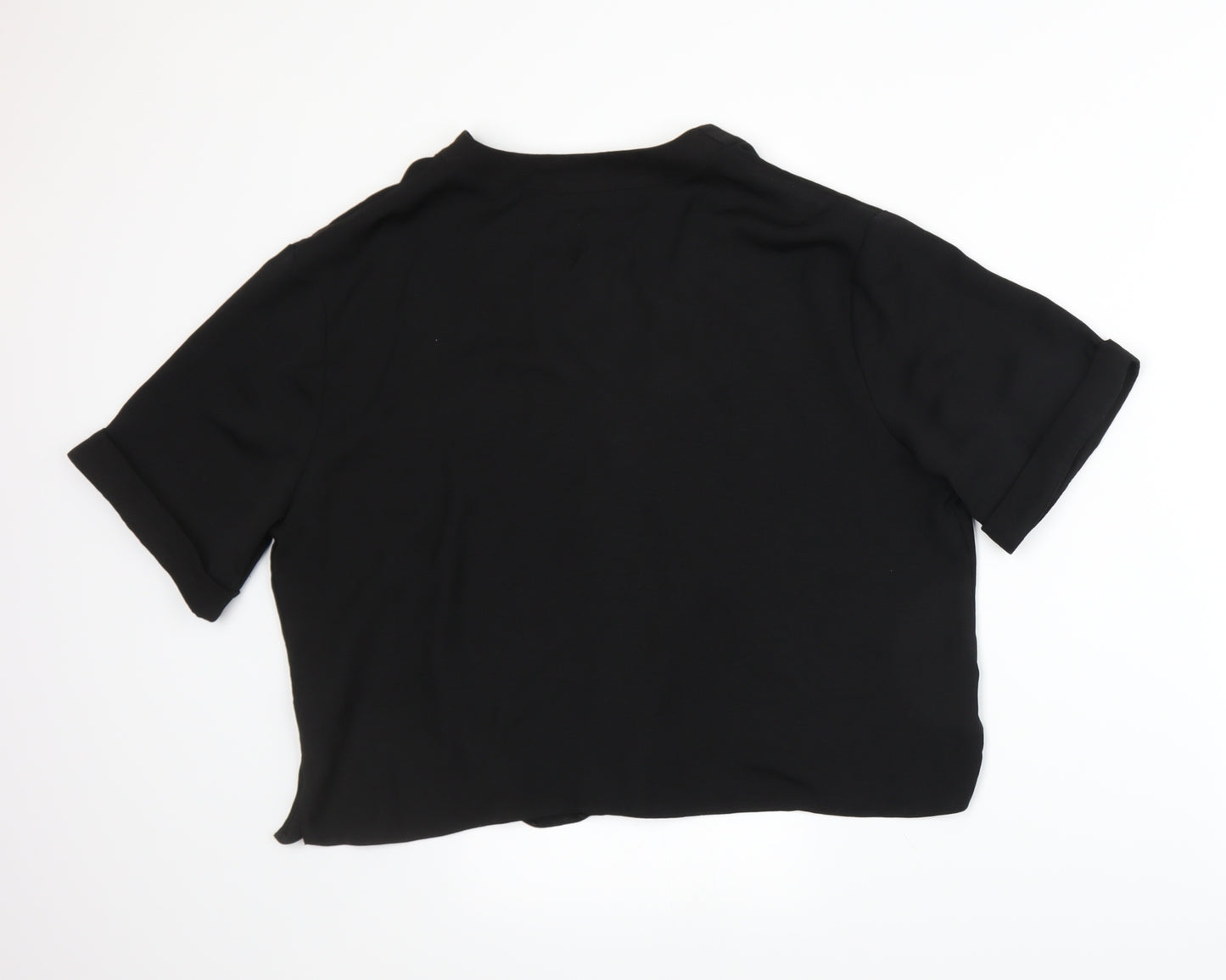 New Look Womens Black   Basic Blouse Size 14