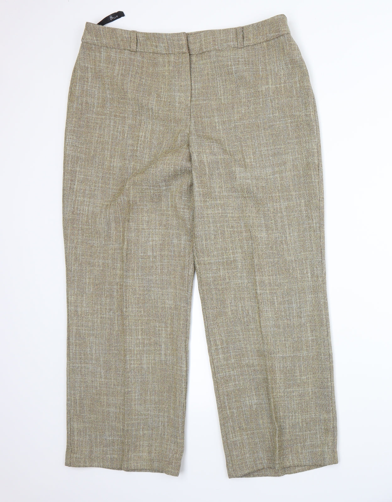 BHS Womens Beige   Trousers  Size 16 L24 in