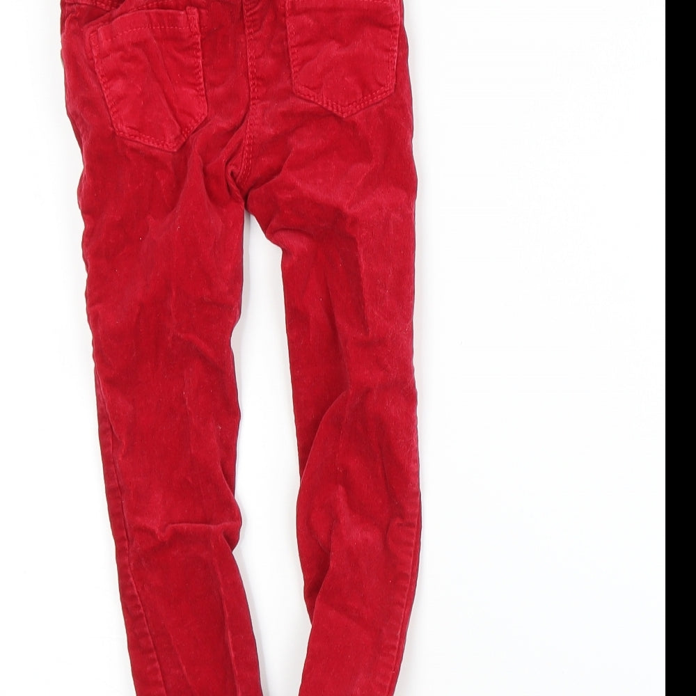NEXT Girls Red   Skinny Jeans Size 2-3 Years
