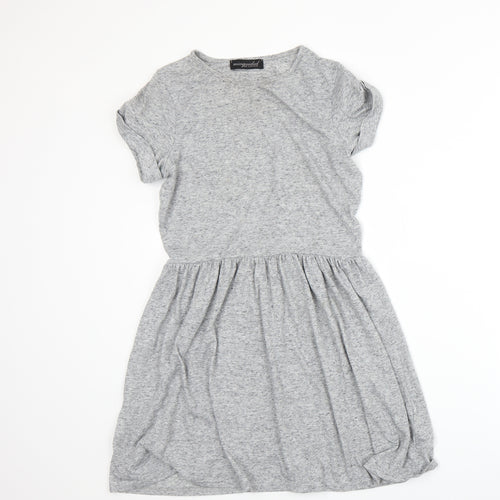 Missguided Womens Grey   A-Line  Size S