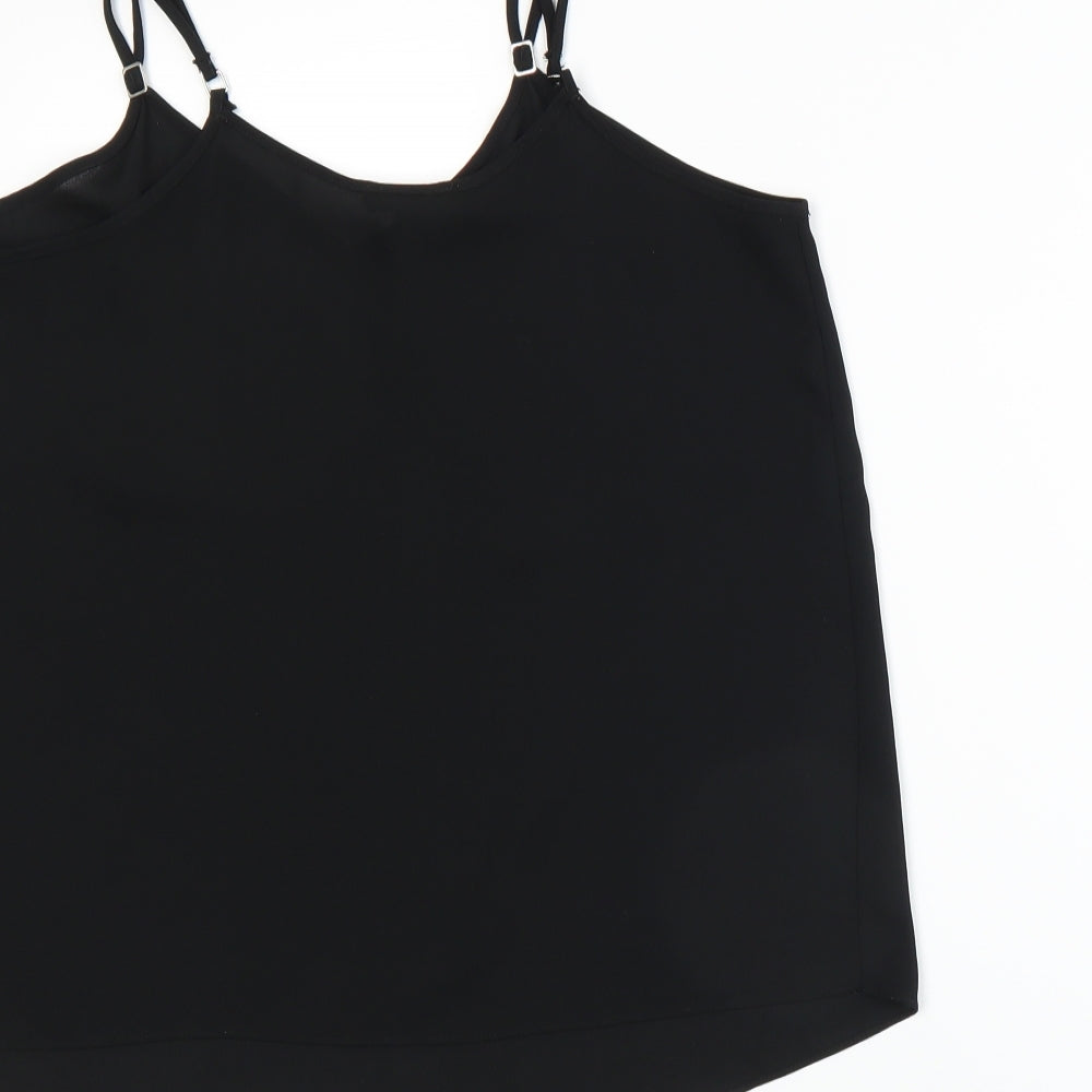 River Island Womens Black   Camisole Tank Size 8