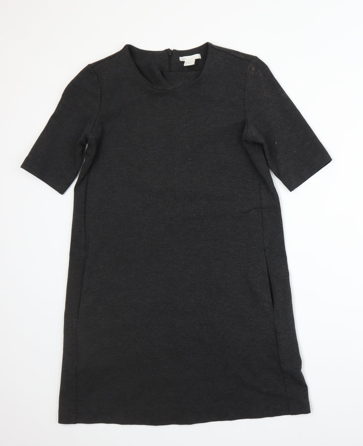 H&M Womens Grey   A-Line  Size XS