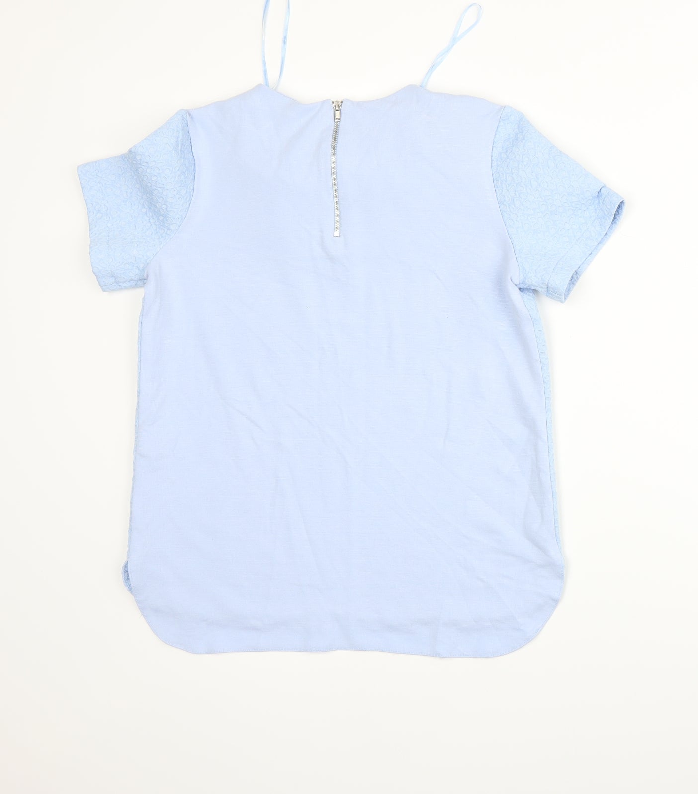 F&F Womens Blue   Basic T-Shirt Size 8