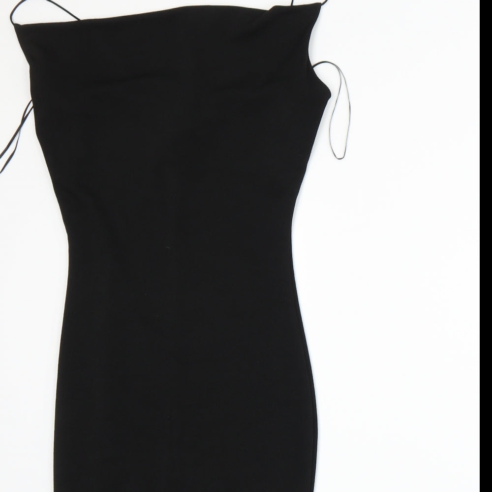 River Island Womens Black   Bodycon  Size 12