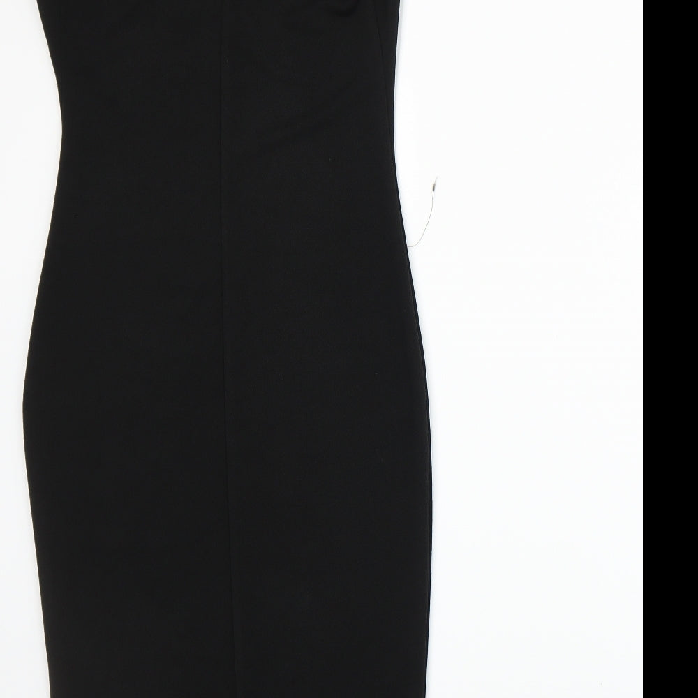 River Island Womens Black   Bodycon  Size 12