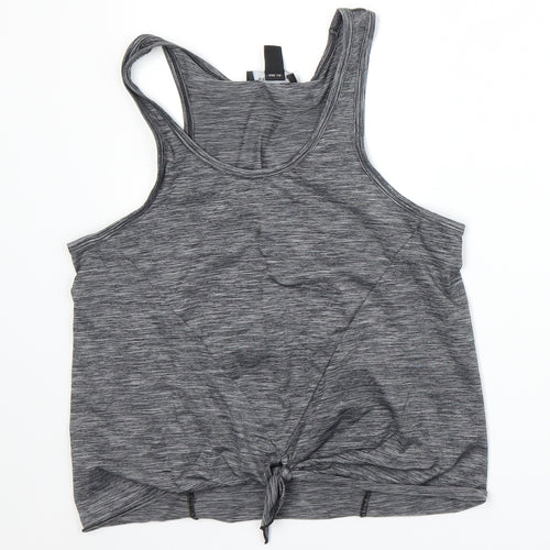 New Look Womens Grey   Basic Tank Size S