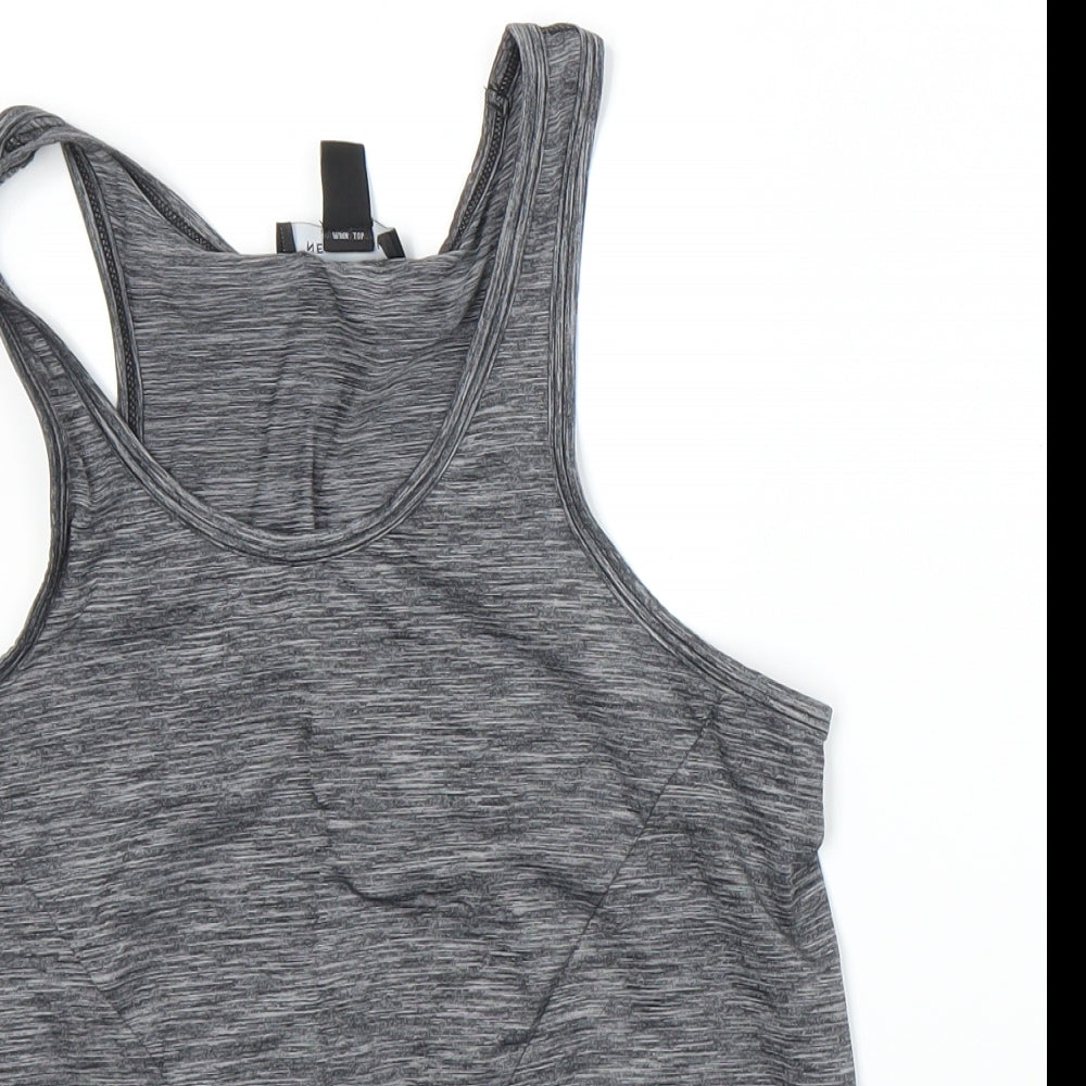 New Look Womens Grey   Basic Tank Size S