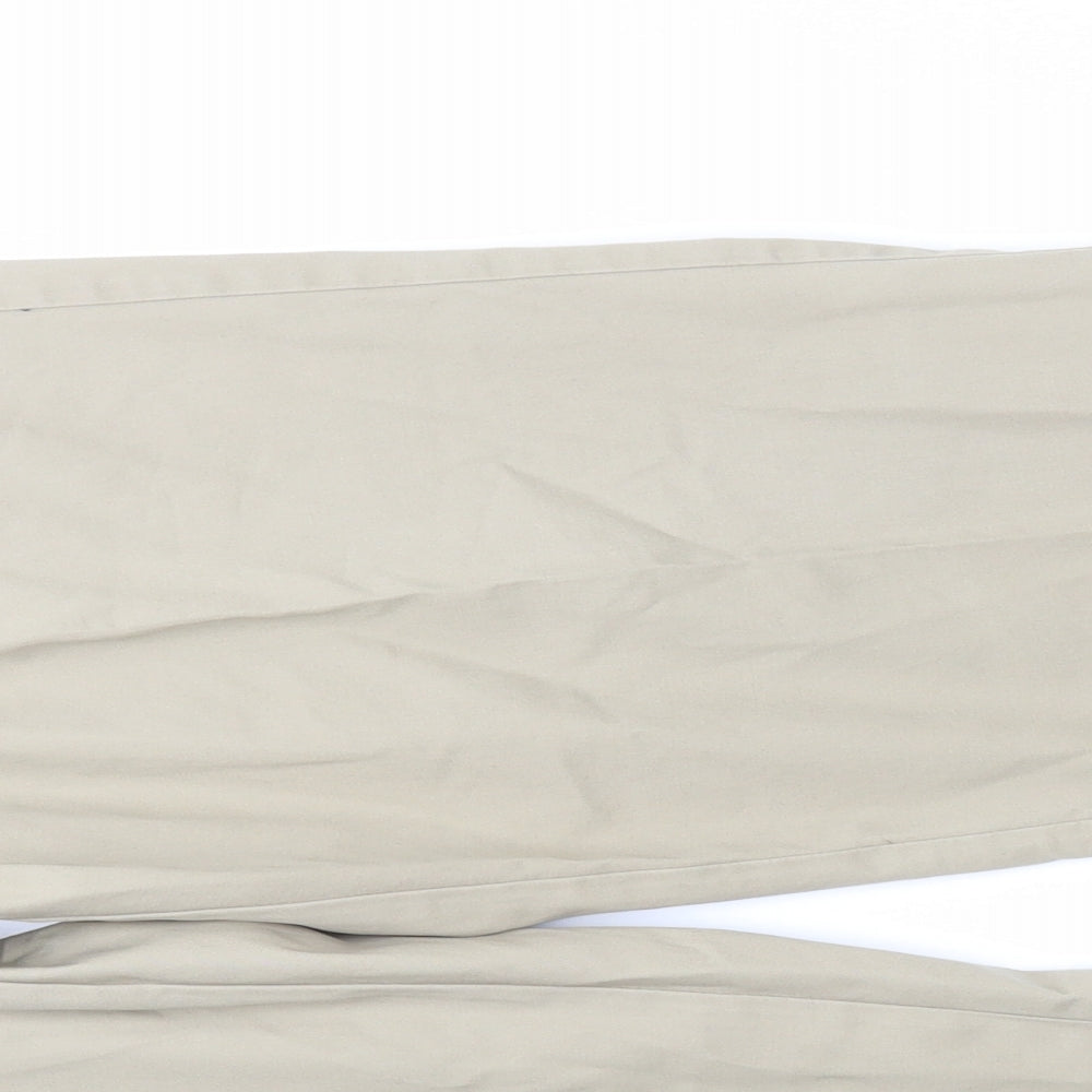 Blue Harbour Mens Beige   Chino Trousers Size 42 in L29 in