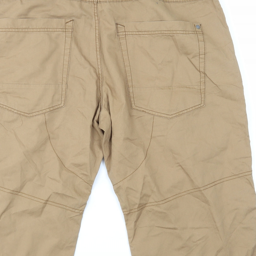 George Mens Beige   Chino Shorts Size 36 in
