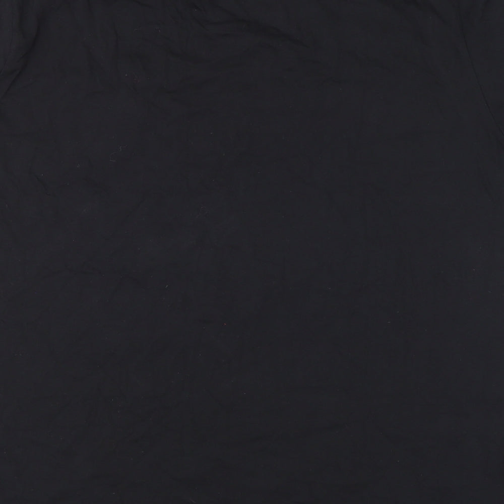 Minions Mens Black    T-Shirt Size 2XL