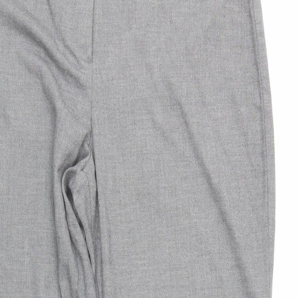 Portfolio Womens Grey   Trousers  Size 18 L29 in