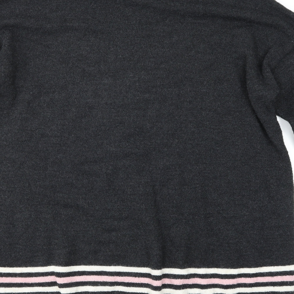 TU Womens Black   Pullover Jumper Size 16