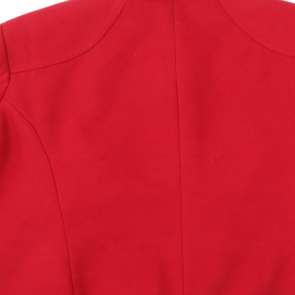 BM Womens Red   Jacket Coat Size 20