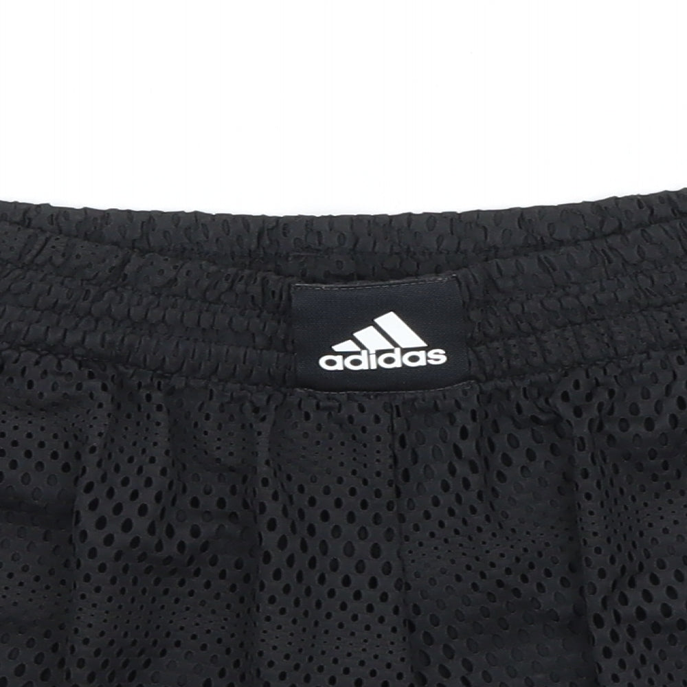 adidas Womens Black   Athletic Shorts Size 8