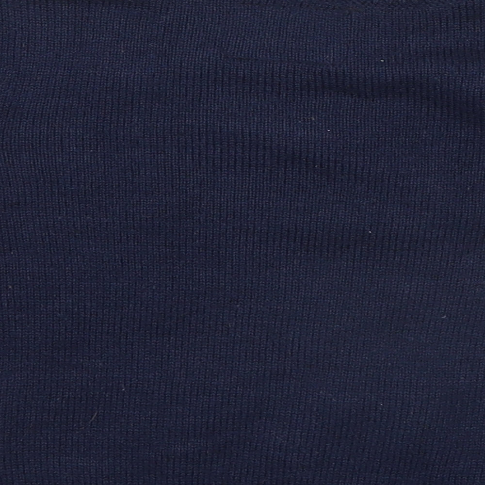 Primark Boys Blue  Knit Pullover Jumper Size 18-24 Months  - Christmas