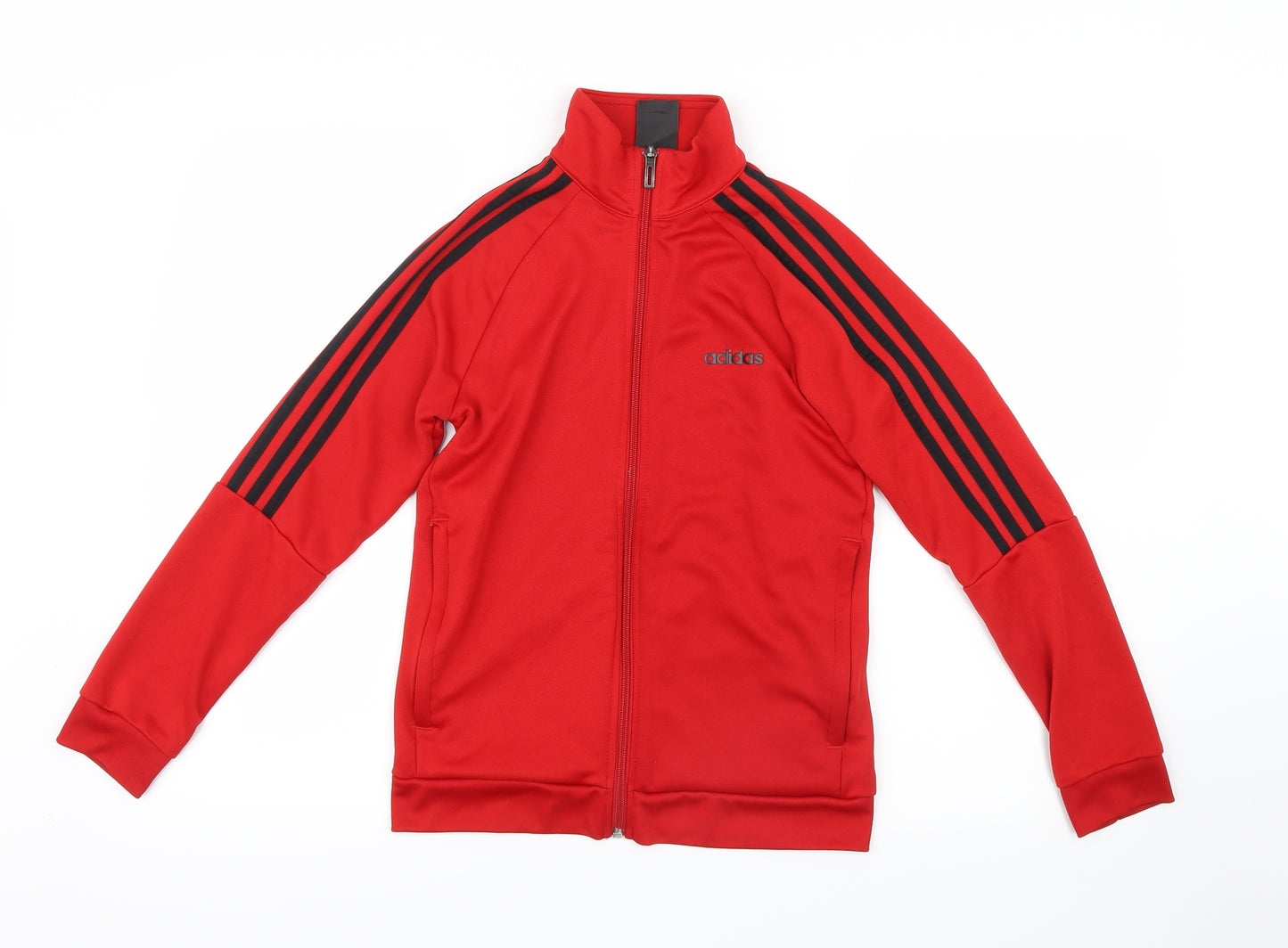 adidas Boys Red   Jacket  Size 11-12 Years