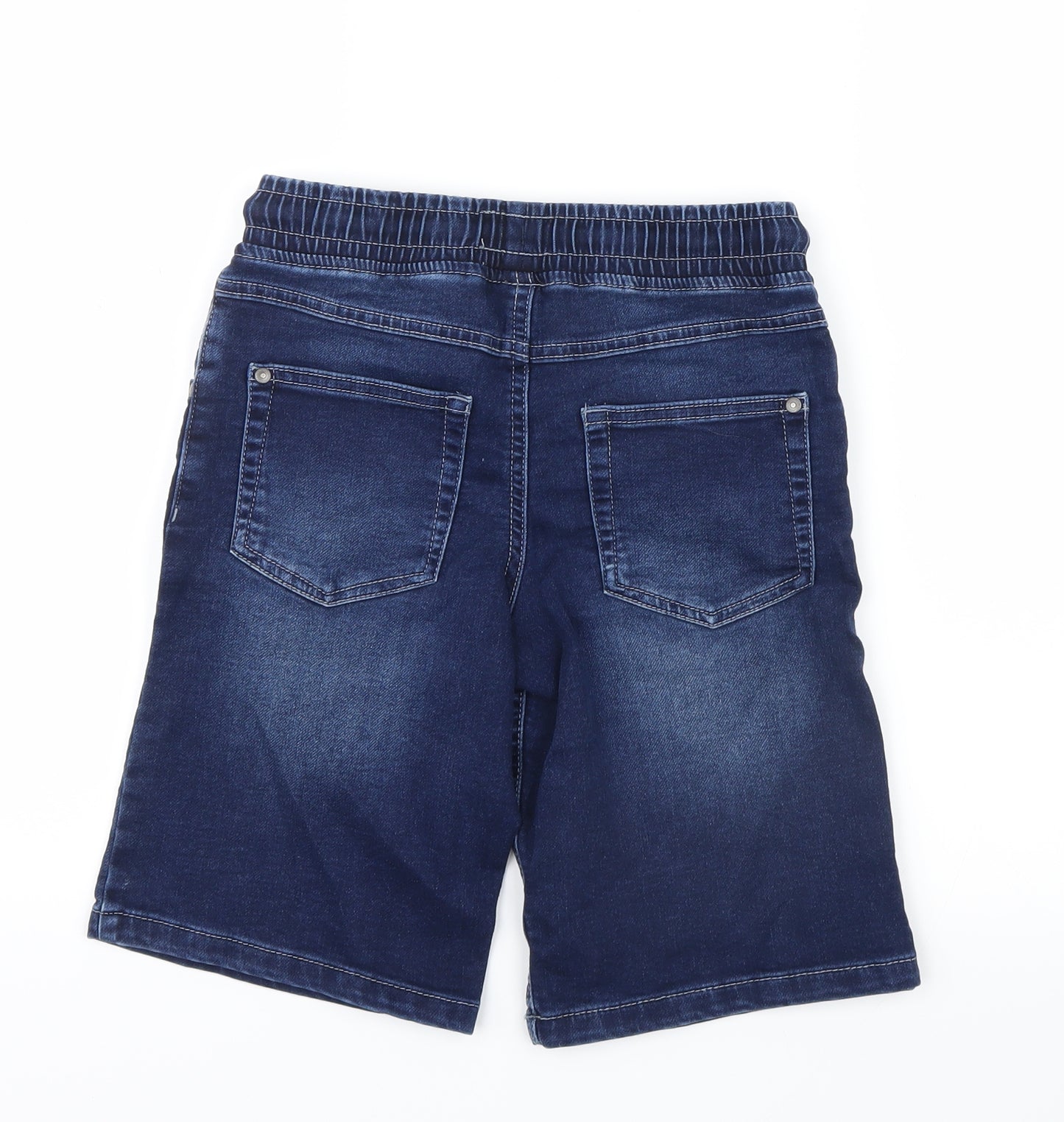 George Boys Blue  Denim Bermuda Shorts Size 10-11 Years