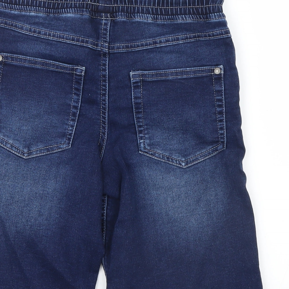 George Boys Blue  Denim Bermuda Shorts Size 10-11 Years