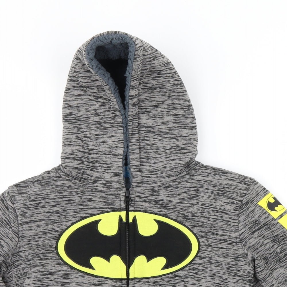 Batman Boys Grey   Jacket  Size 6 Years  - Batman