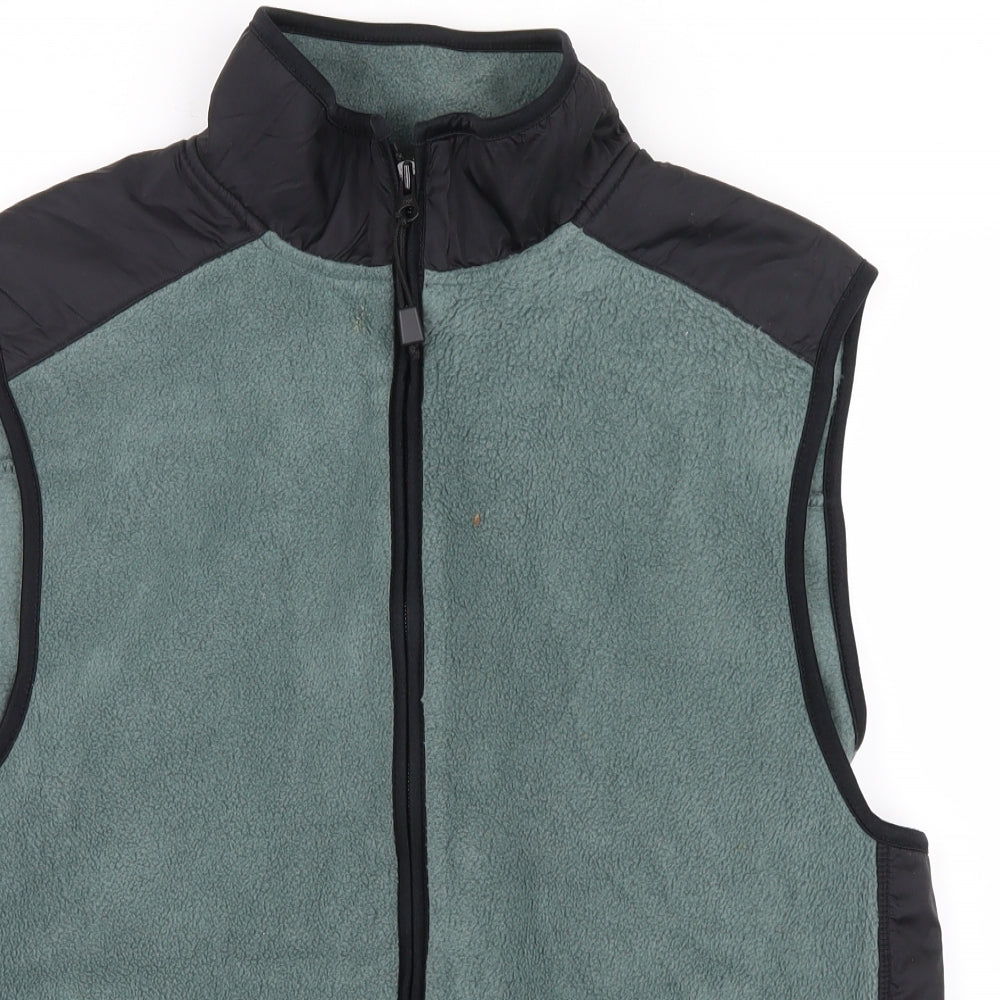 St Bernard Mens Green   Gilet Jacket Size M