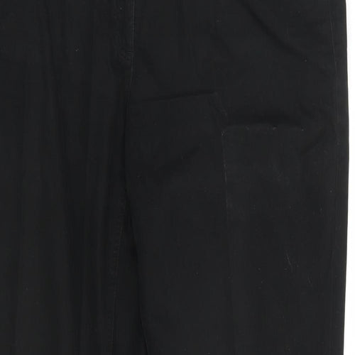 Marks and Spencer Womens Black   Straight Jeans Size 14 L30 in