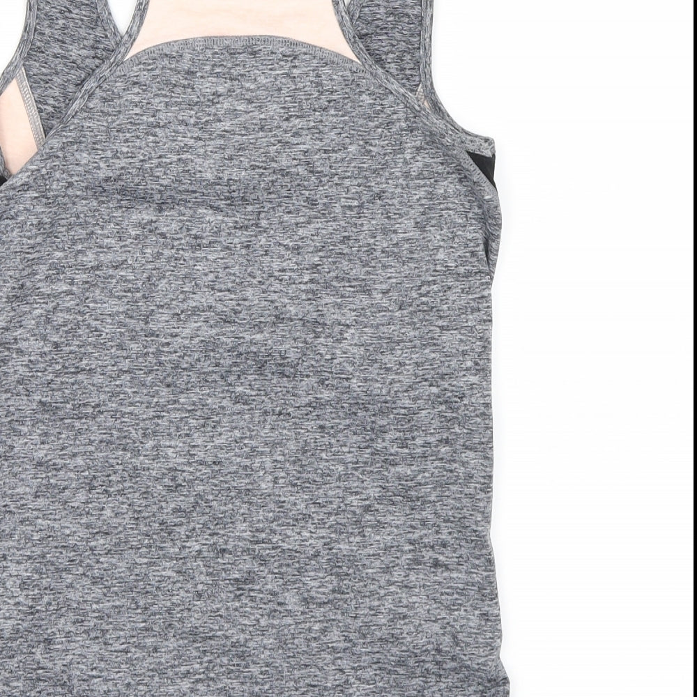 Marks and Spencer Womens Grey   Basic Tank Size 10