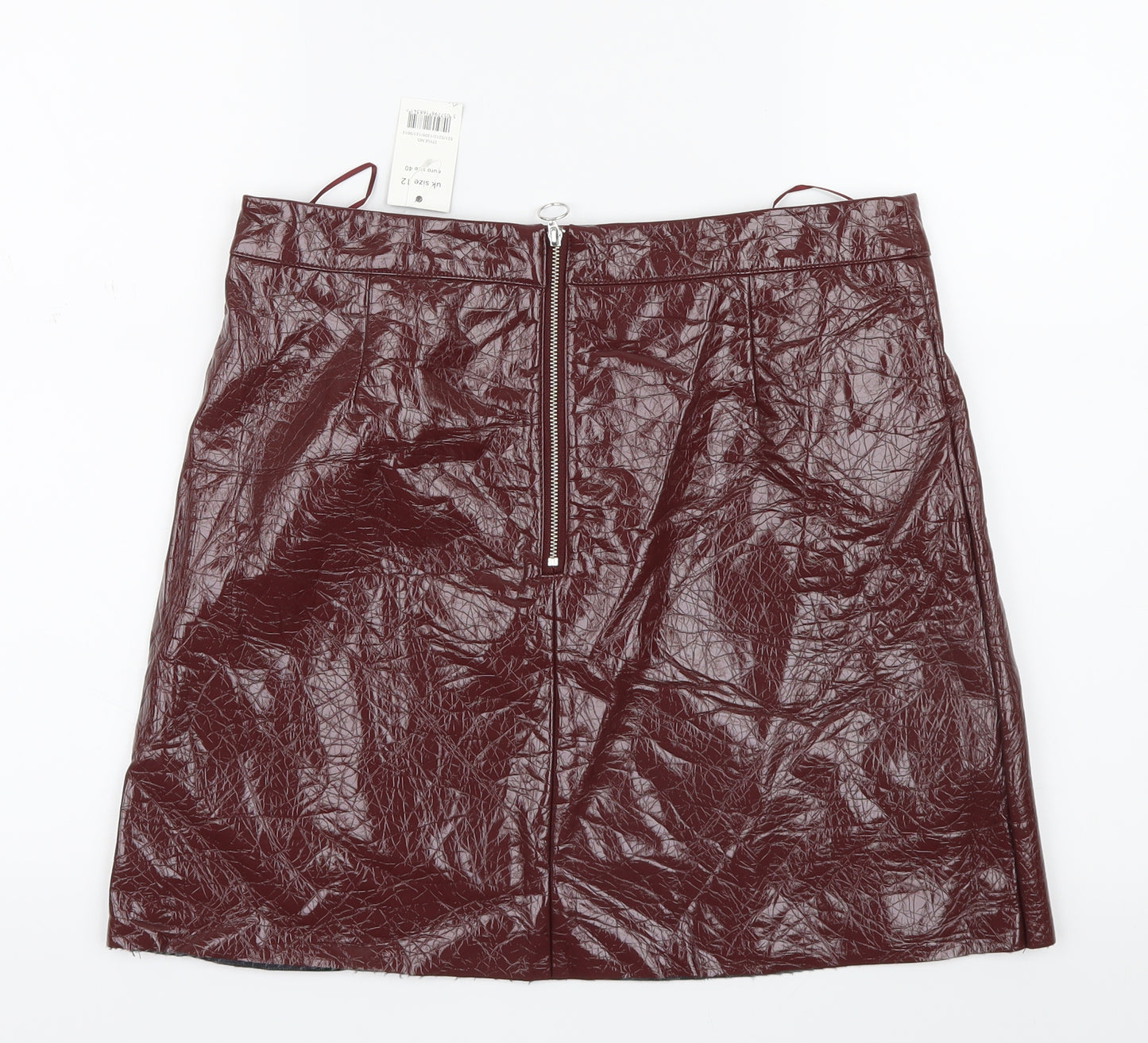 George Womens Red   Straight & Pencil Skirt Size 12