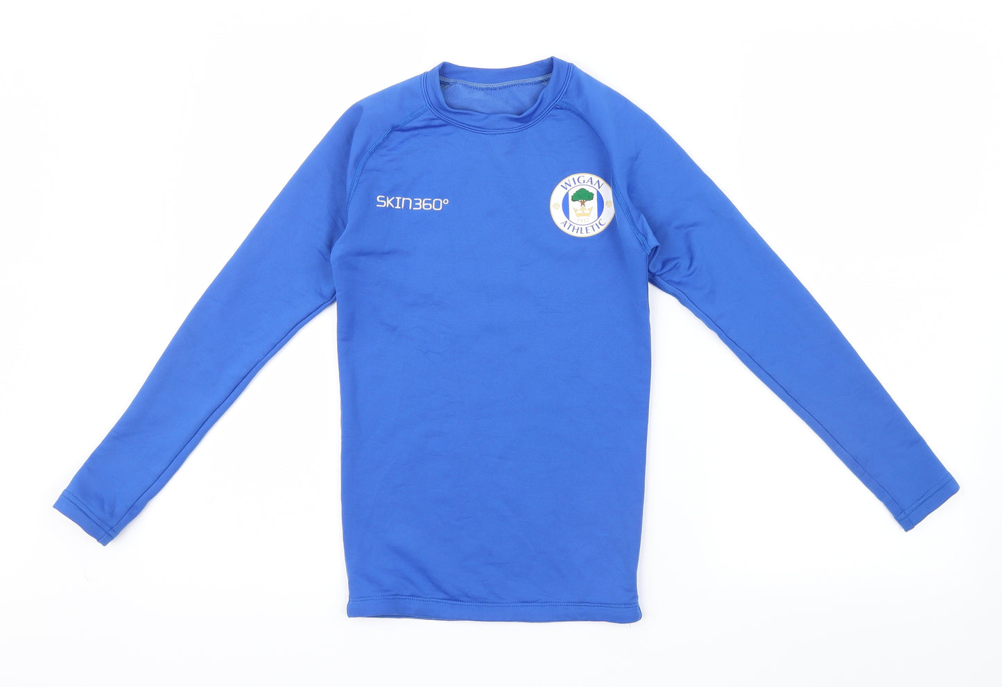 Skin 360 Boys Blue   Basic Casual Size 11-12 Years  - Wigan Athletics