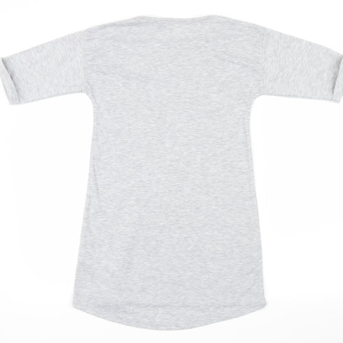 NEXT Girls Grey Geometric  Cami Pyjama Top Size 9 Years  - NYC