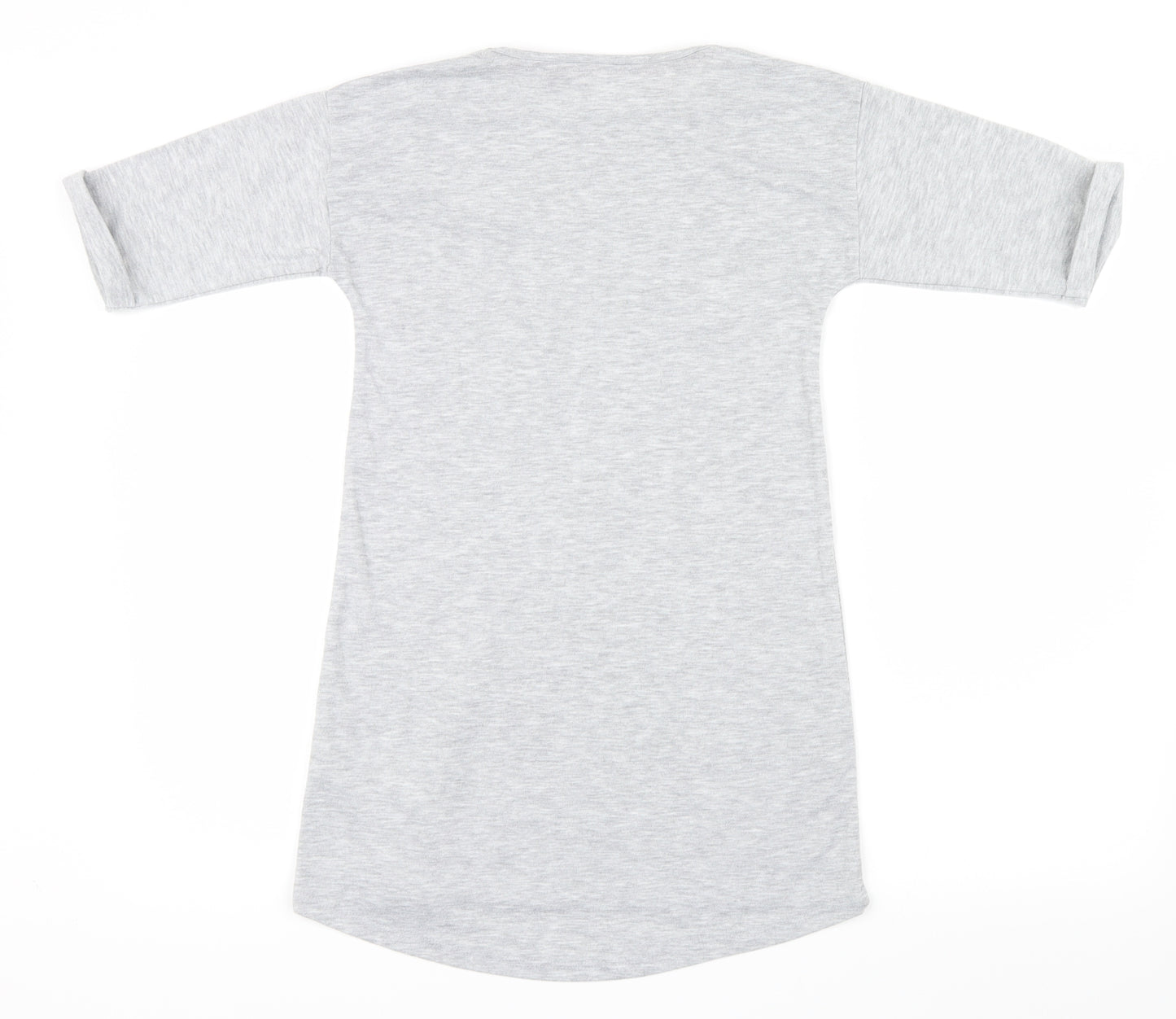 NEXT Girls Grey Geometric  Cami Pyjama Top Size 9 Years  - NYC